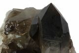 Dark Smoky Quartz Crystal Cluster - Brazil #84845-2